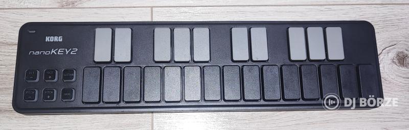 Korg nanoKEY 2 MIDI billentyűzet – kompakt, profi és kifinomult design!