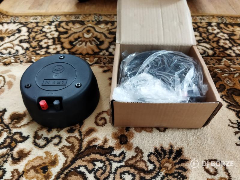 RCF 481 EAW, Martin Audio hangfalak a való driverek.