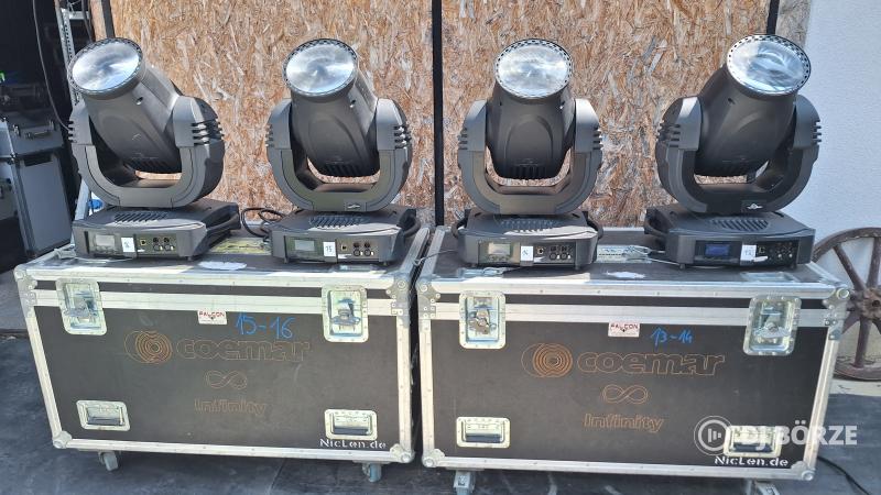 Coemar Infinity ACL-S CMY-s beam rackben