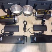 2db Godox VL300 (beszámítás is)  (új ára:342.000ft/db)