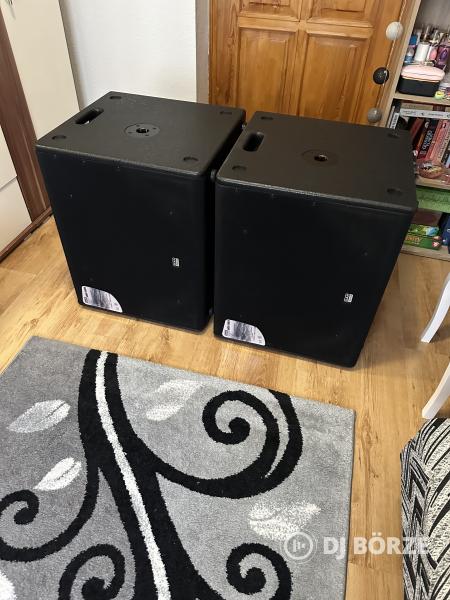 DAP Audio DRX-18BA 18” aktív mélynyomó pár eladó! Beszámítás is lehet!