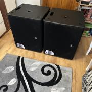 DAP Audio DRX-18BA 18” aktív mélynyomó pár eladó! Beszámítás is lehet!