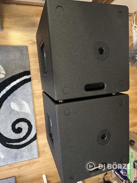 DAP Audio DRX-18BA 18” aktív mélynyomó pár eladó! Beszámítás is lehet!