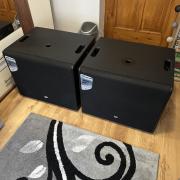 DAP Audio DRX-18BA 18” aktív mélynyomó pár eladó! Beszámítás is lehet!