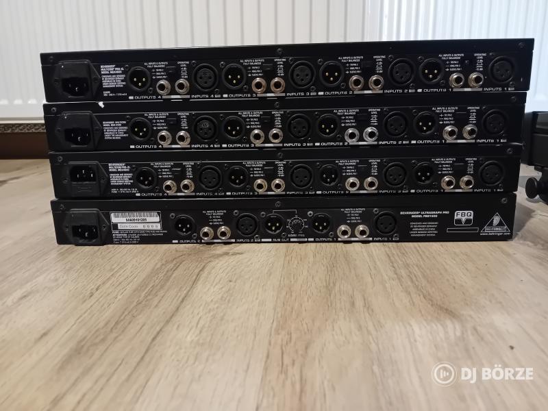 2db Behringer MDX4600, Behringer MDX4400, Behringer FBQ1502 (beszámítás is)