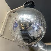 Tükörgömb 100cm , 80cm eladó