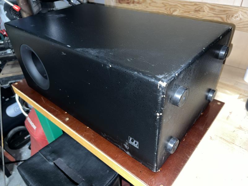 LD Systems LD SUB 88A, 150W RMS aktív mélyláda, szubláda tokkal
