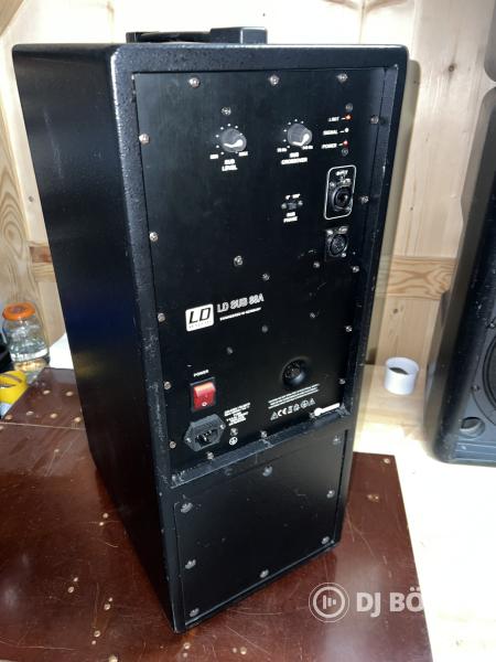 LD Systems LD SUB 88A, 150W RMS aktív mélyláda, szubláda tokkal