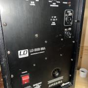 LD Systems LD SUB 88A, 150W RMS aktív mélyláda, szubláda tokkal