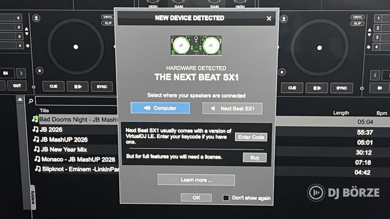 The Next Beat by Tiësto SX1 Dj Kontroller