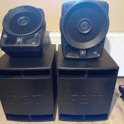 Jbl jrx 118s pár, Rh sound Rh12/2/400p, Fbt Subline 15s , Elder audio RS 10pár (beszámítás is)