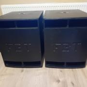 Jbl jrx 118s pár, Rh sound Rh12/2/400p, Fbt Subline 15s , Elder audio RS 10pár (beszámítás is)