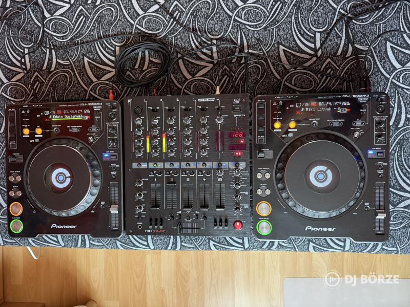 Pioneer CDJ-1000MK3 + Reloop RMX-40 DSP BlackFire Edition