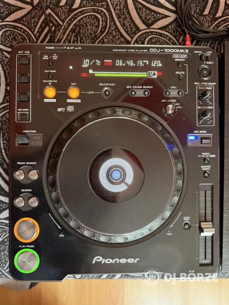 Pioneer CDJ-1000MK3 + Reloop RMX-40 DSP BlackFire Edition