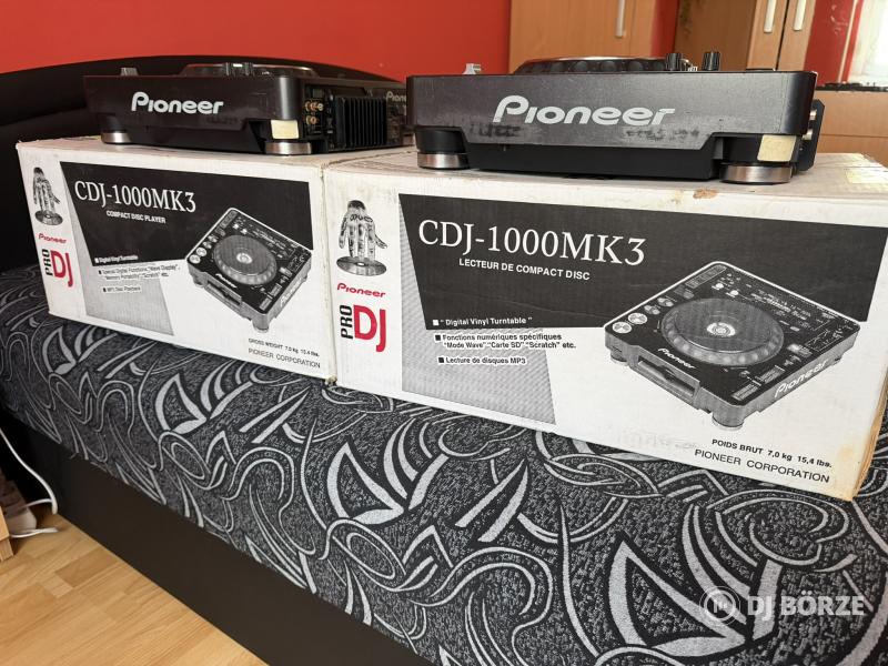 Pioneer CDJ-1000MK3 + Reloop RMX-40 DSP BlackFire Edition