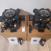 Eladó 2 db új 6 karú forgófejű 6 in 1 robotlámpa: