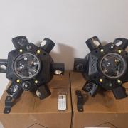 Eladó 2 db új 6 karú forgófejű 6 in 1 robotlámpa: