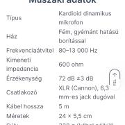 TREVI DYNAMIC MICROPHONE