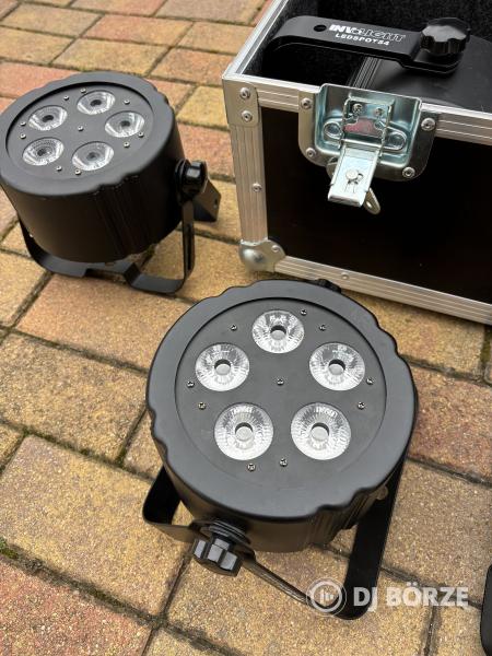 Eladó 5 db Involight LEDSpot 54 Reflektor – Brutál fényerő + Rack