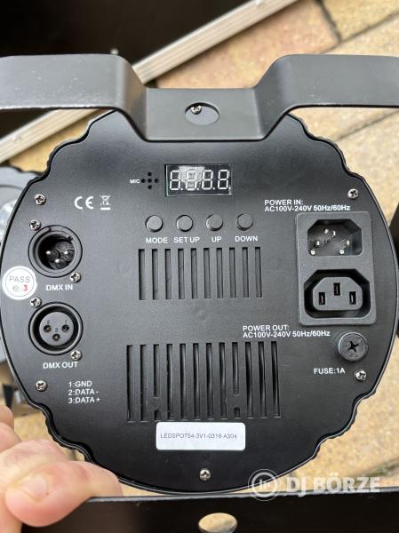 Eladó 5 db Involight LEDSpot 54 Reflektor – Brutál fényerő + Rack