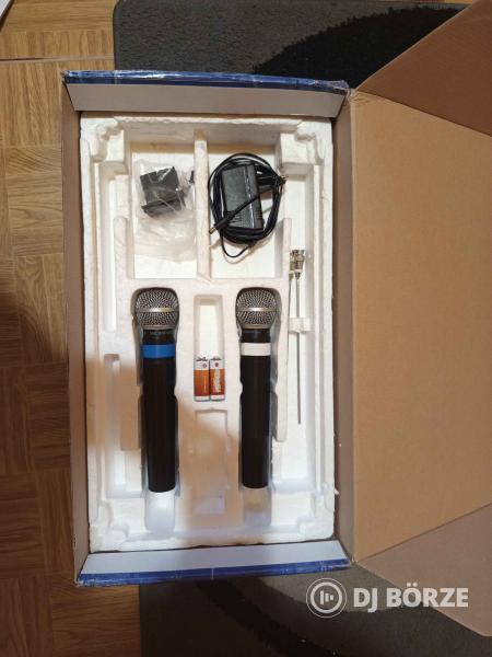 Vezeték nélküli Mikrofon szett. (Omnitronic VHF-450)