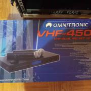 Vezeték nélküli Mikrofon szett. (Omnitronic VHF-450)