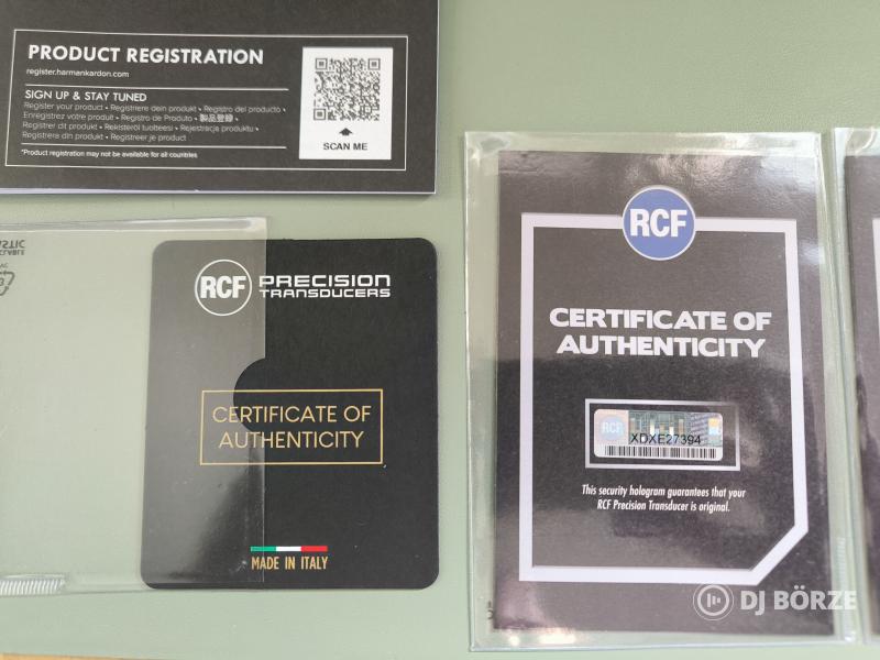 RCF LF18N405 Sub, 1500W RMS/3000 Program.