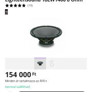 🔥 PROFI EIGHTEEN SOUND HANGRENDSZER ELADÓ – BRUTÁLIS ERŐ 🔥