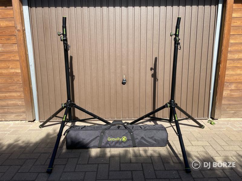 Gravity SS 5211 hangfalállvány szett + 2db Gravity Fixtilt 5