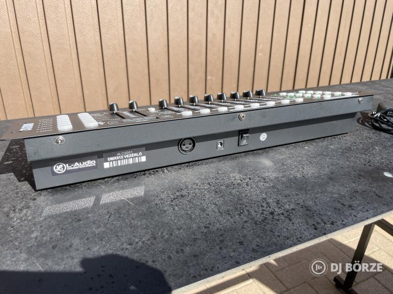 DMX fényvezérlő, fénypult