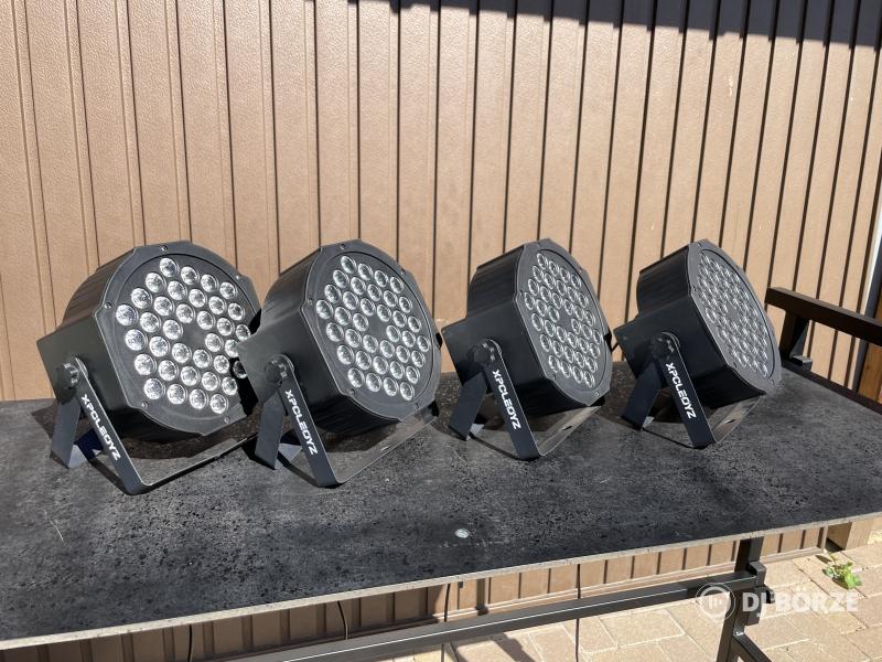 4db 36x1W RGB par lámpa