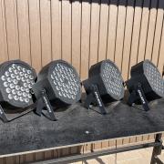 4db 36x1W RGB par lámpa