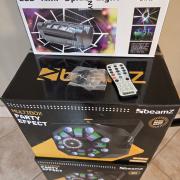 Lézer, stroboszkóp, LED egyben x2