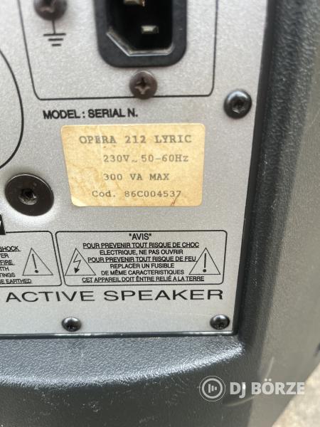 Db Opera 212 Aktív hangfalpár