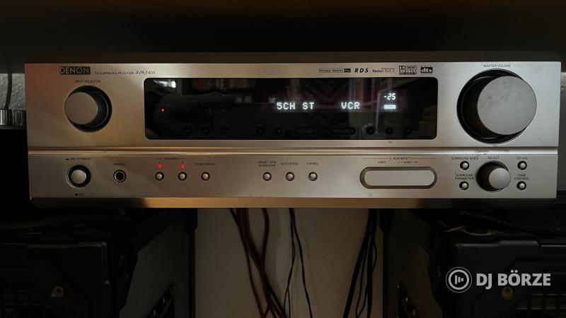 TAJTICORD TOP ládák + Denon AVR 1404 Erősítő