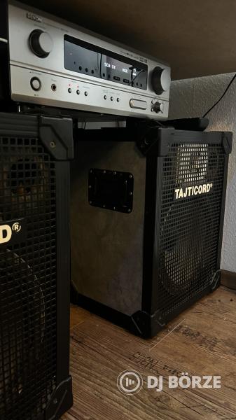 TAJTICORD TOP ládák + Denon AVR 1404 Erősítő