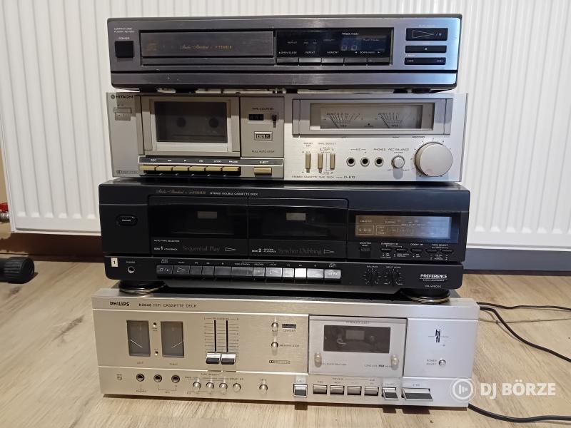 Deck, cd játszó. Foglalkozós