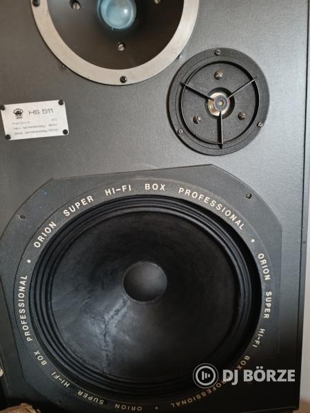 Orion HS511 és egy Sony erősítő