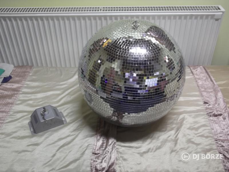 50cm-es tükörgömb forgatóval