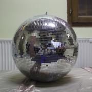 50cm-es tükörgömb forgatóval