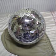 40cm-es tükörgömb forgatóval