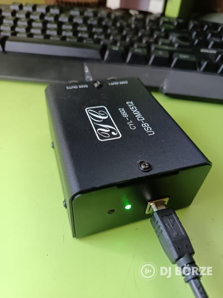 Usb dmx vezérlő