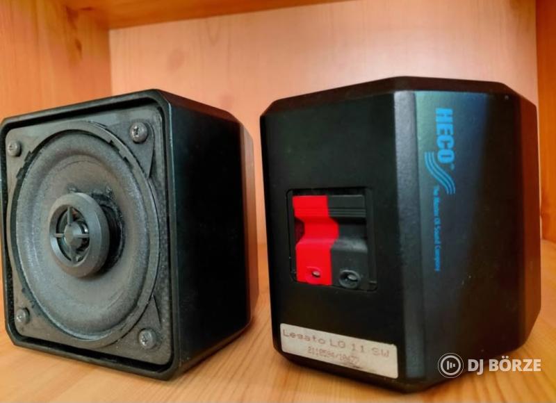 Reloop erősítő + Heco hangfalszett