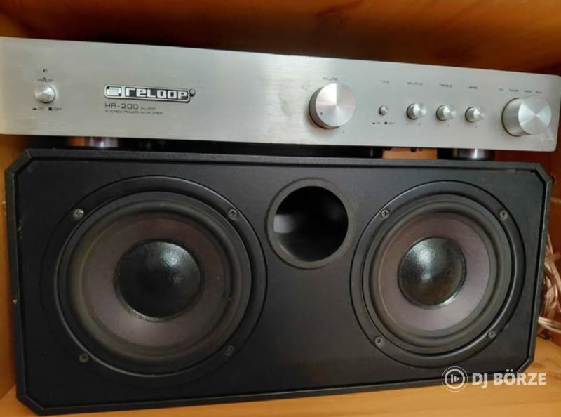 Reloop erősítő + Heco hangfalszett