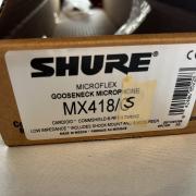 Shure MX418/S Professzionális Hattyúnyakas Mikrofon Eladó