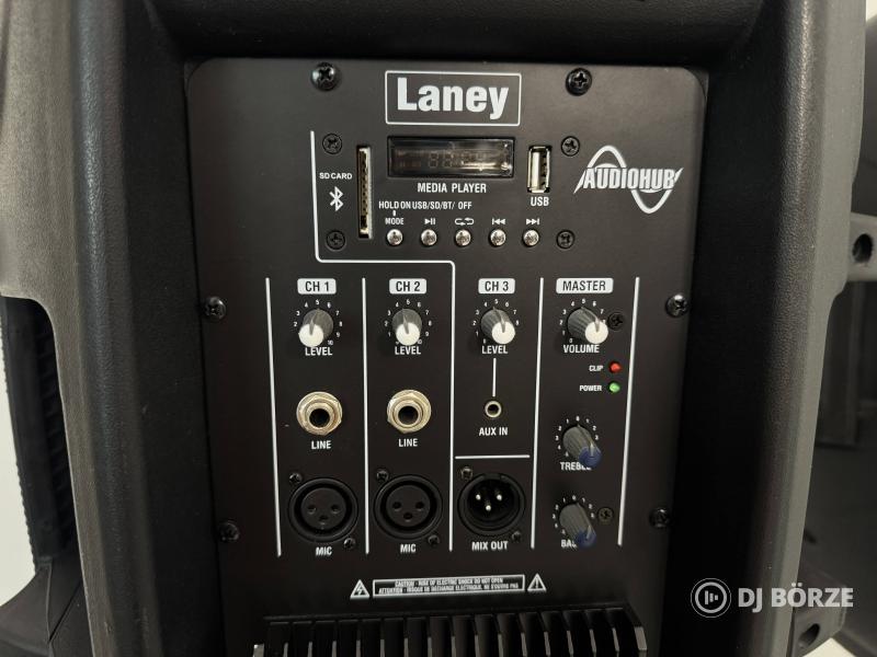 Komplett hangosítás szett – 2 db Laney aktív hangfal, Soundcraft keverő