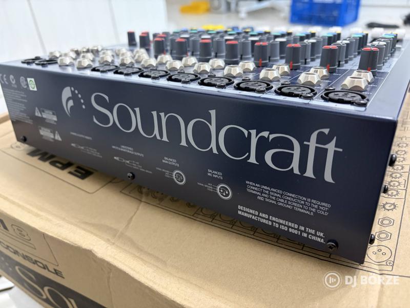 Komplett hangosítás szett – 2 db Laney aktív hangfal, Soundcraft keverő
