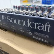 Komplett hangosítás szett – 2 db Laney aktív hangfal, Soundcraft keverő