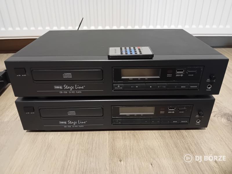 2db működő, távirányítós Stage line cd 156 (Beszámítás is)