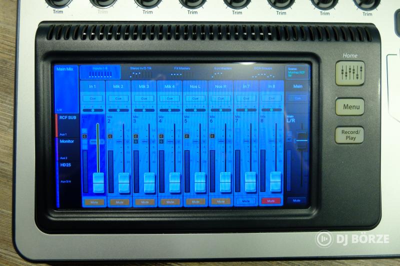 QSC TouchMix 8 Digitális keverőpult